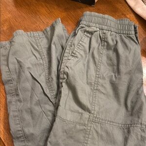 GAP kids Green Casual Bottoms with Relaxed Fit